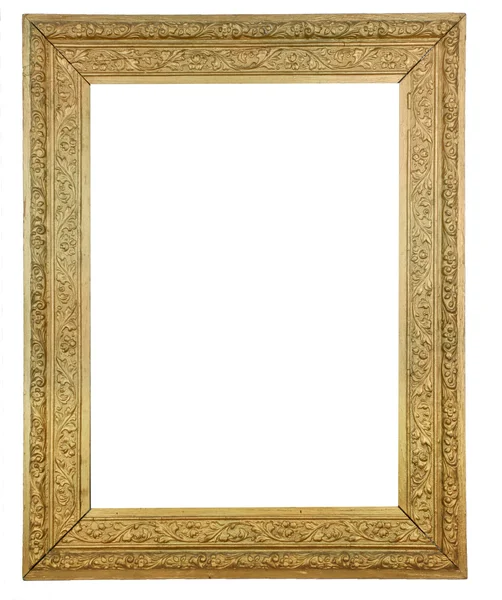 Fotografie din lemn placata cu aur — Fotografie, imagine de stoc