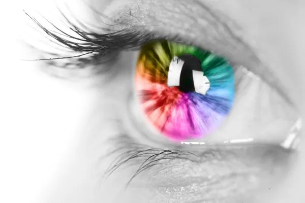 Colorful eye — Stock Photo, Image