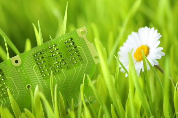 Зелені технології електричні — стокове фото
