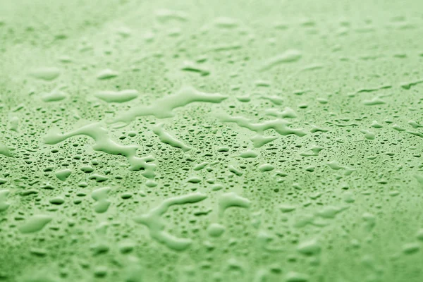 녹색 물 방울 — 스톡 사진