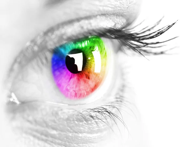 Colorful eye — Stock Photo © arcoss #20640671