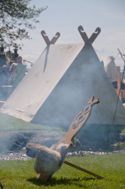 вікінг ' лавці на фестивалі