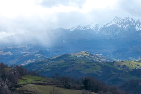 Hills in Abruzzo — Stock Photo, Image