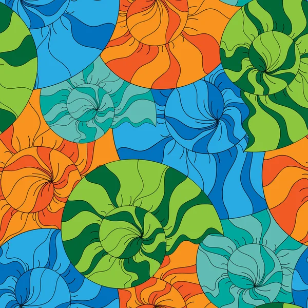 Vector patrón multicolor sin costura — Archivo Imágenes Vectoriales