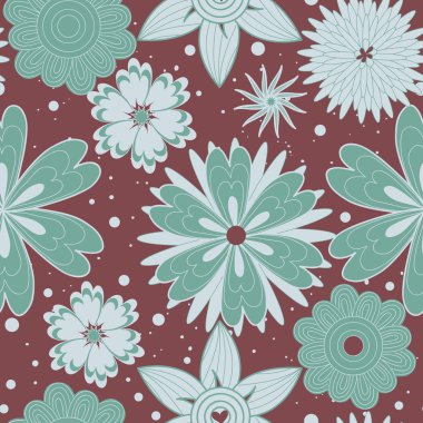 çiçek pattern