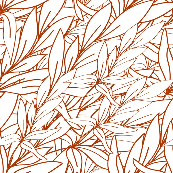 Patrón floral sin costuras — Vector de stock