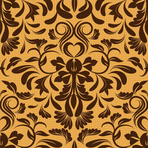 Damask pattern — Stock Vector