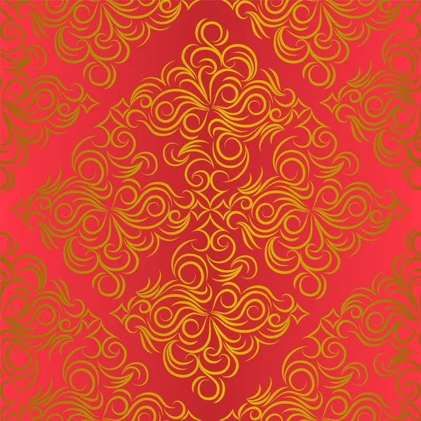 Damask wallpaper — Stock Vector