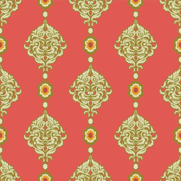 Damask wallpaper — Stock Vector