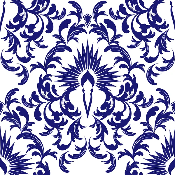 Damask wallpaper — Stock Vector