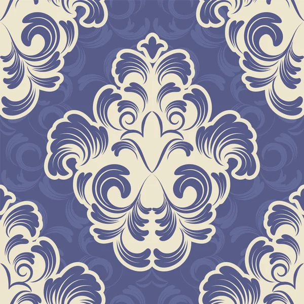 Damask wallpaper — Stock Vector