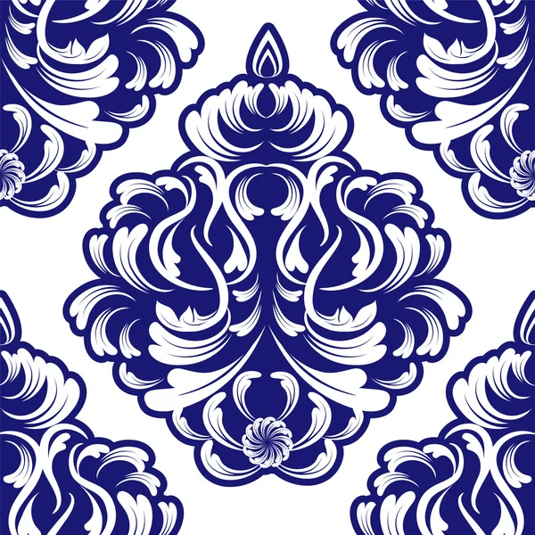 Damask wallpaper — Stock Vector