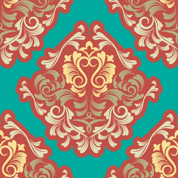 Damask wallpaper — Stock Vector