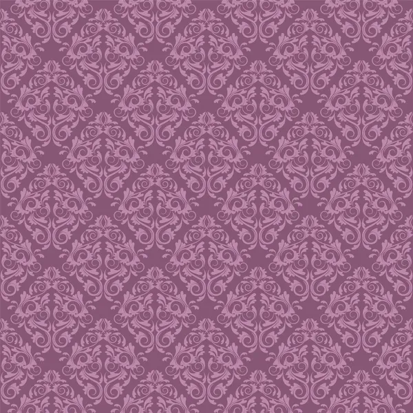 Damask seamless pattern in purple — Stock Vector © ikopylove 18212521