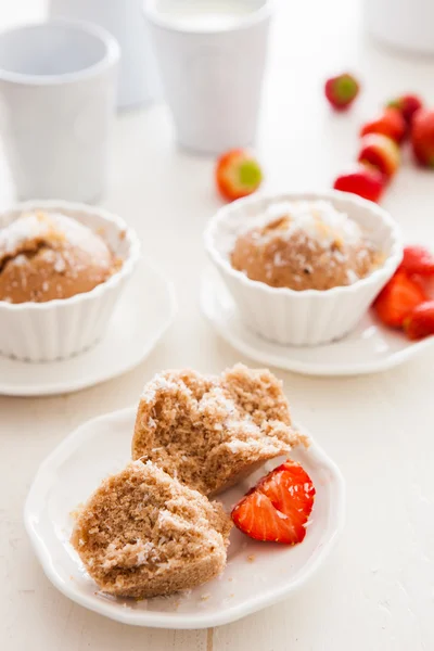 Gedämpfter Reiskuchen — Stockfoto