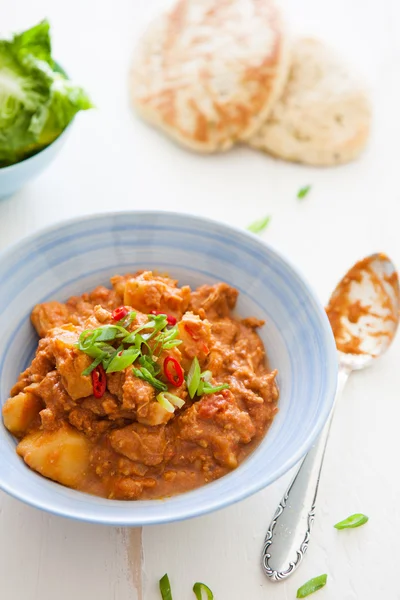 Delicious chicken curry — Stock Photo, Image