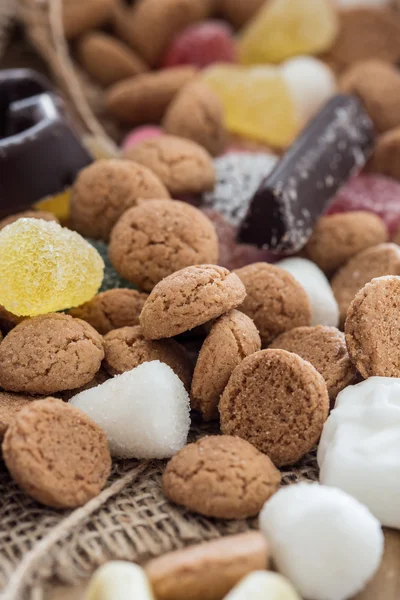 Традиционные конфеты Sinterklaas — стоковое фото