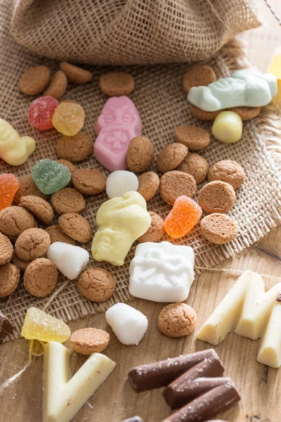 Traditional Sinterklaas candy — Stock Photo, Image