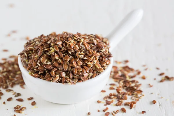 Closeup of flax — Stock Photo, Image