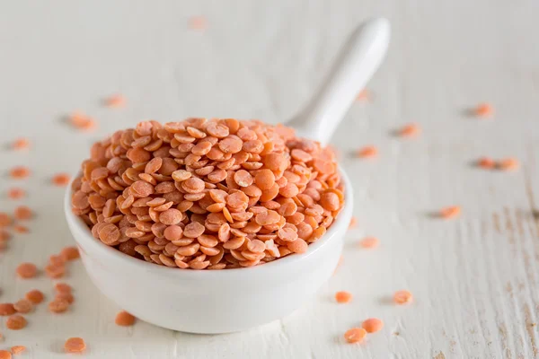 Red lentils — Stock Photo, Image