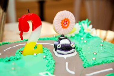 2 yıllık pasta topper