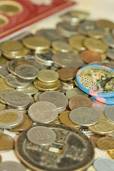 International Coins — Stock Photo, Image