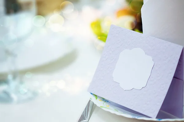 Table Note — Stock Photo, Image