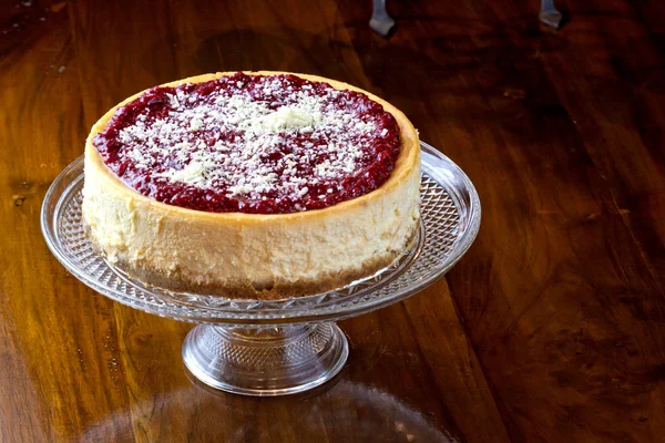 Bolo de queijo — Fotografia de Stock