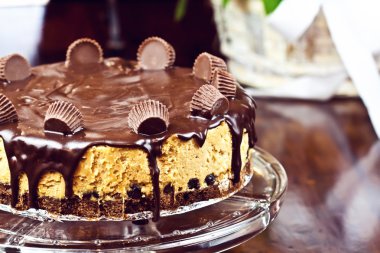 Çikolatalı cheesecake