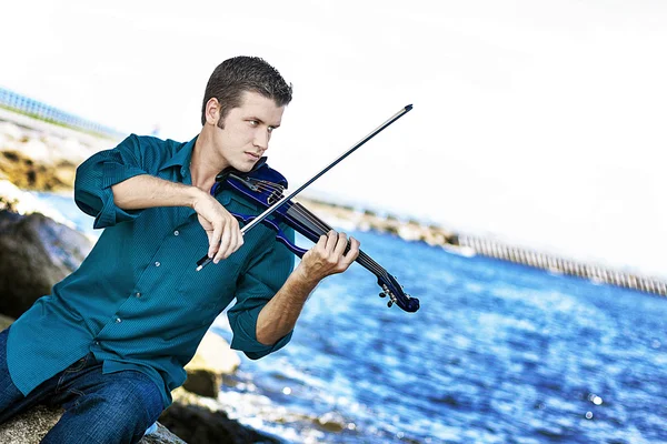 Violinista — Fotografia de Stock