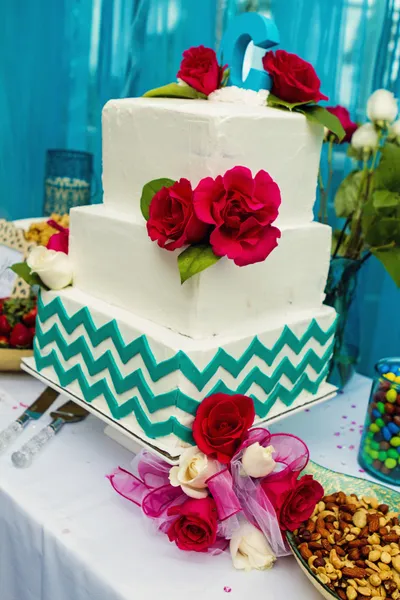 Pastel de boda — Foto de Stock