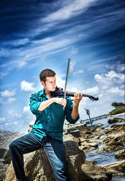 Violinist — Stock Photo, Image