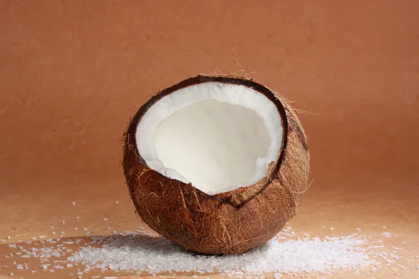 Natürliche Kokosnuss — Stockfoto