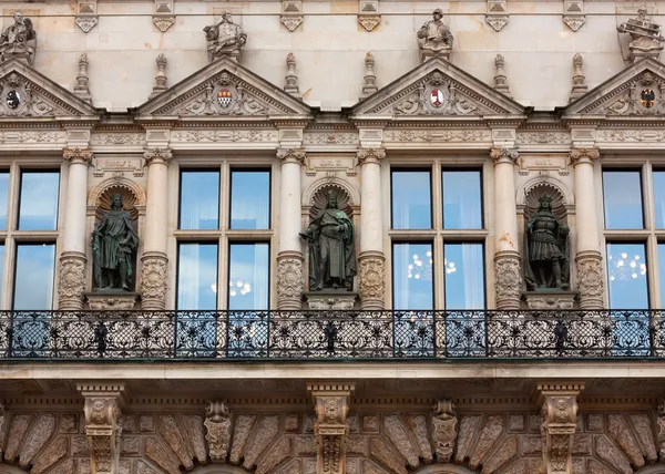 Hamburger Rathaus — Stockfoto