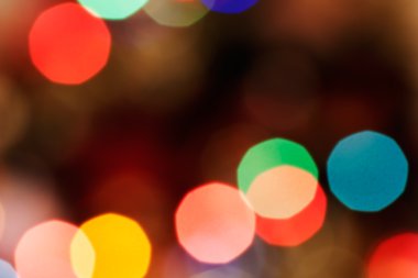 renkli bokeh