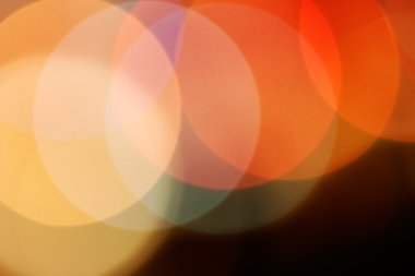 renkli bokeh