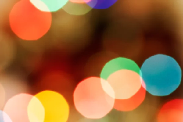 Färgglada bokeh — Stockfoto