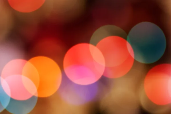 Färgglada bokeh — Stockfoto