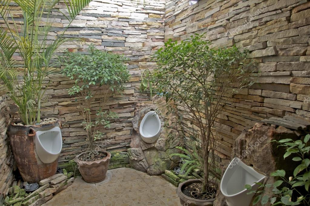 toilet with garden style — Stock Photo © Meawpong2008 24219621