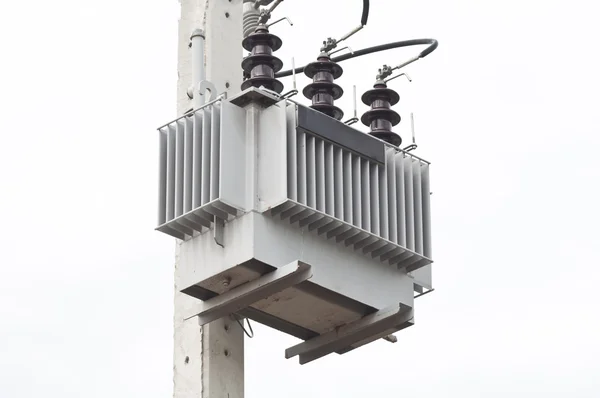 ELECTRICAL SUB STATION TRANSFORMER Stock Photo