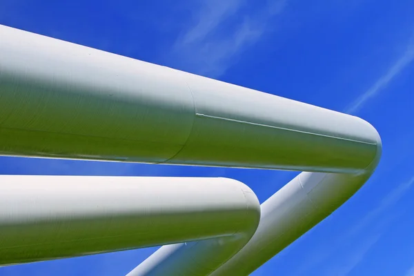 The high pressure pipeline — Stock Photo, Image