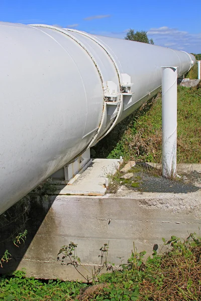 O gasoduto de alta pressão — Fotografia de Stock