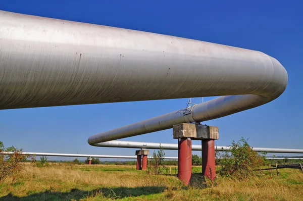 De hoge druk pijpleiding — Stockfoto