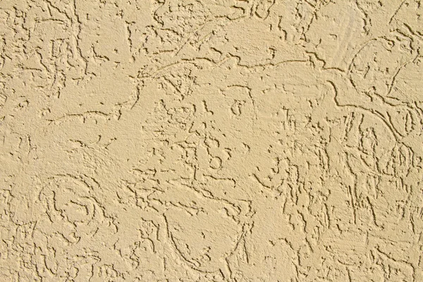 Fragment of a wall the covered plaster — Stock Photo, Image