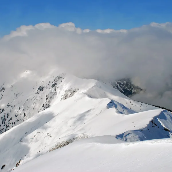 Winter in den Bergen — Stockfoto