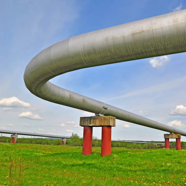 De hoge druk pijpleiding — Stockfoto