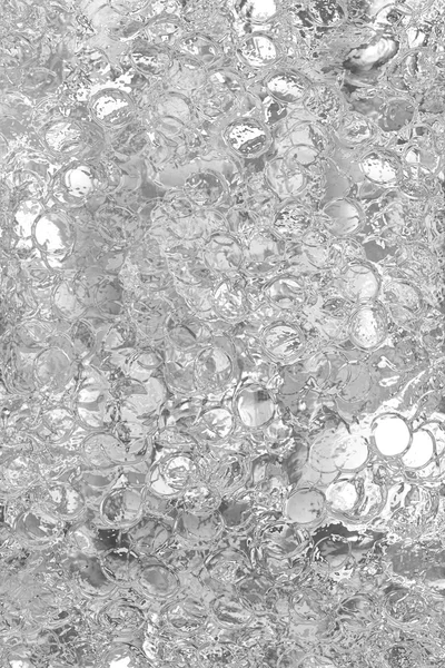 Gray bubbles glass background — Stock Photo, Image