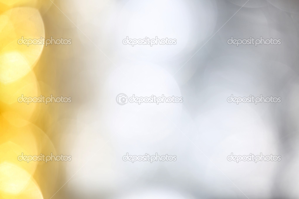 Golden silver lights background