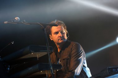 Poznan, Polonya - 01 Mart: İskoç müzik grubu basit kafasında gerçekleştirir sala ziemi mtp 01 Mart 2014 Poznan, Polonya.