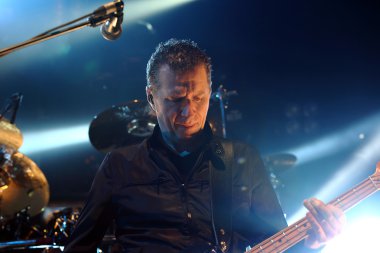 Poznan, Polonya - 01 Mart: İskoç müzik grubu basit kafasında gerçekleştirir sala ziemi mtp 01 Mart 2014 Poznan, Polonya.